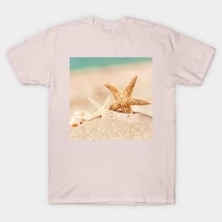 Starfish and seashell T-Shirt